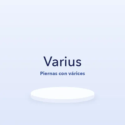 Varius, crema para piernas con várices